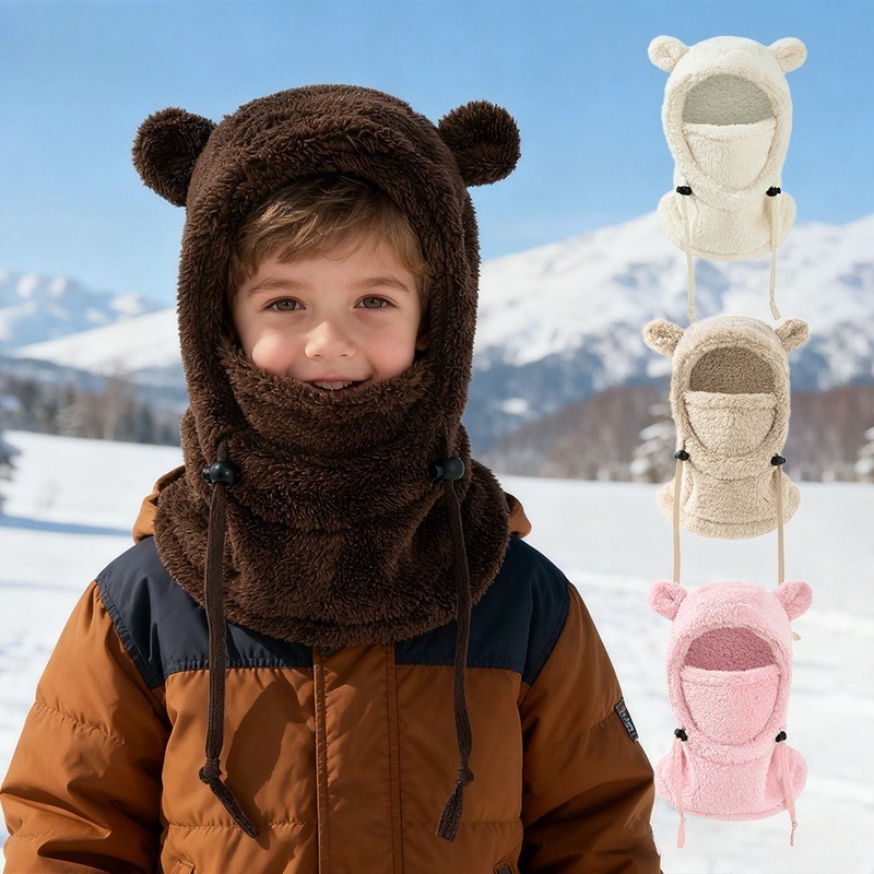 Baby Products For Face - Zintegrowana czapka i szalik chroniące przed