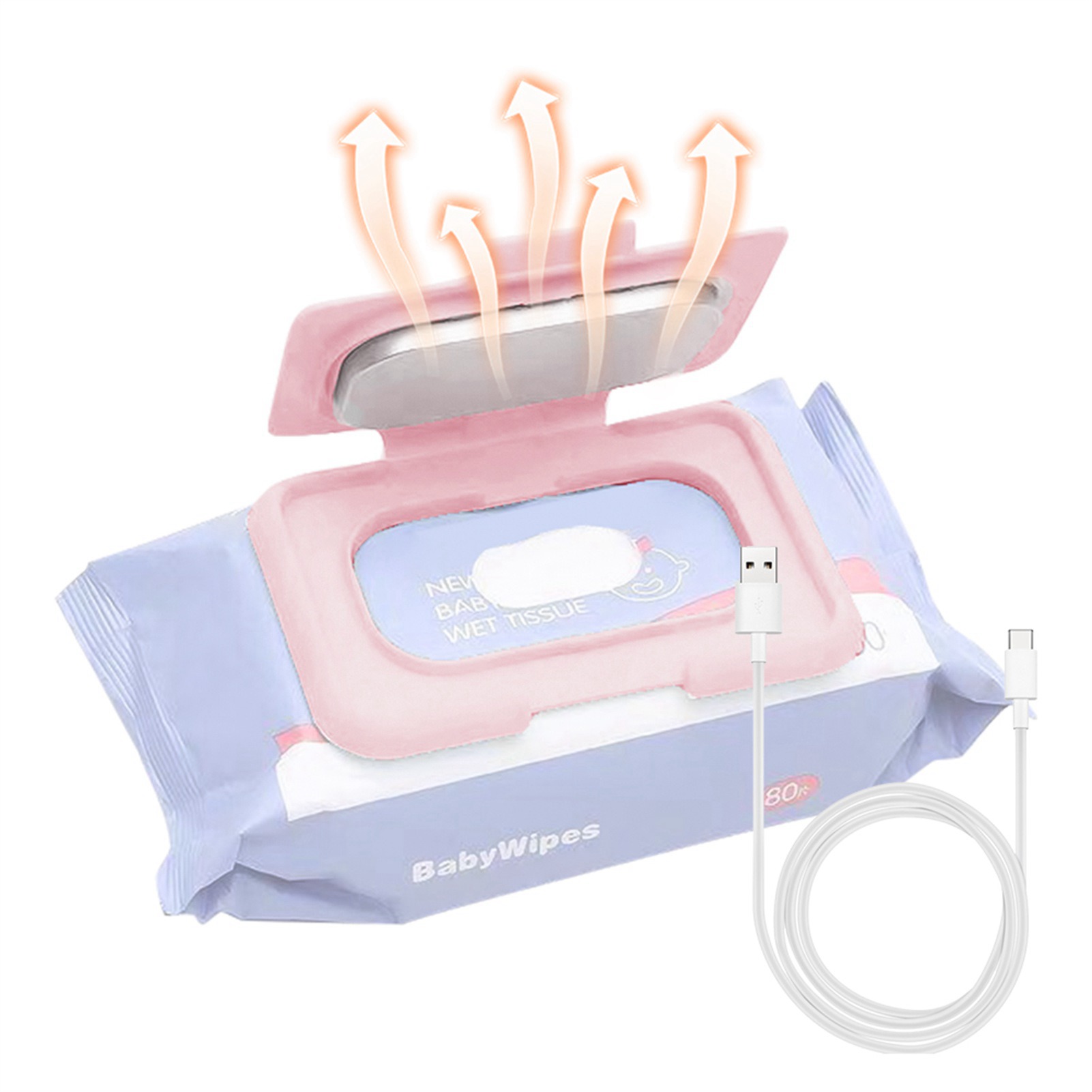 Baby Wipe Warmer - Podgrzewacz do chusteczek dla niemowląt Przenośny