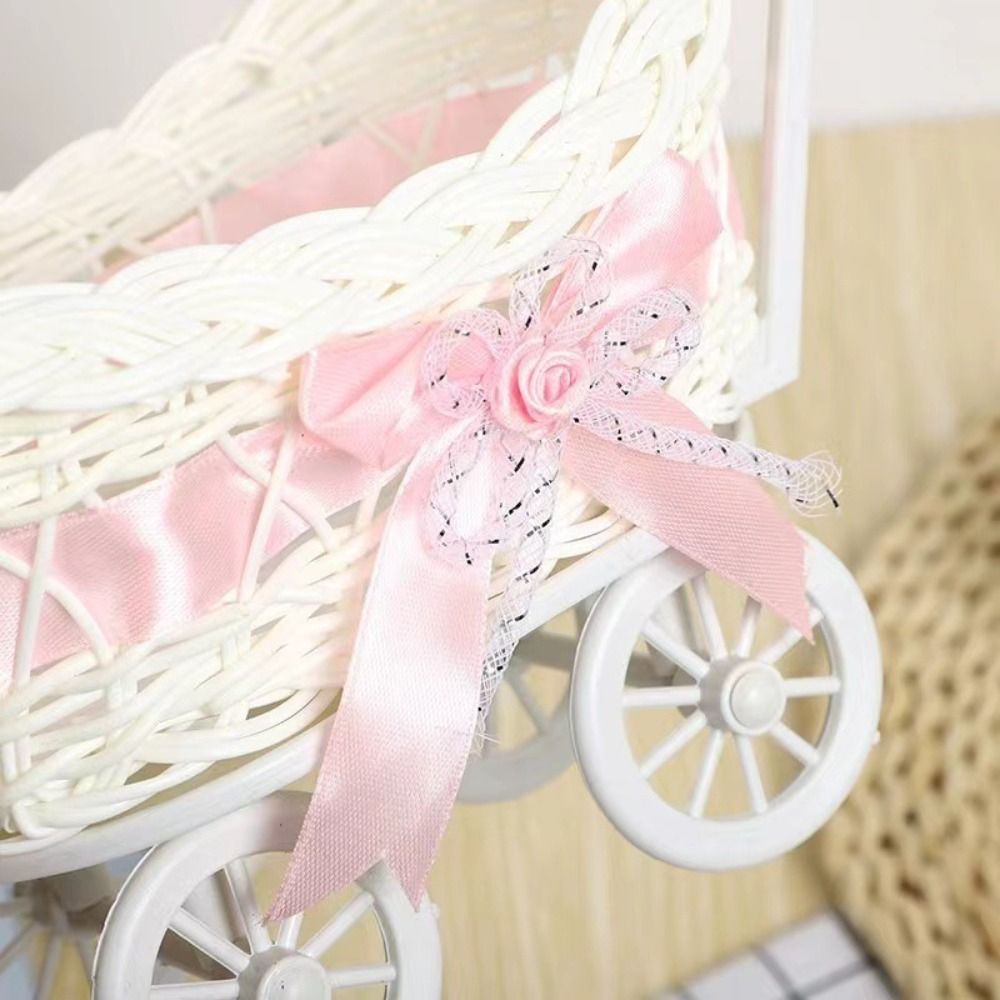 Baby Products Basket - Mini Uroczy Koszyk do Wózka Dziecięcego