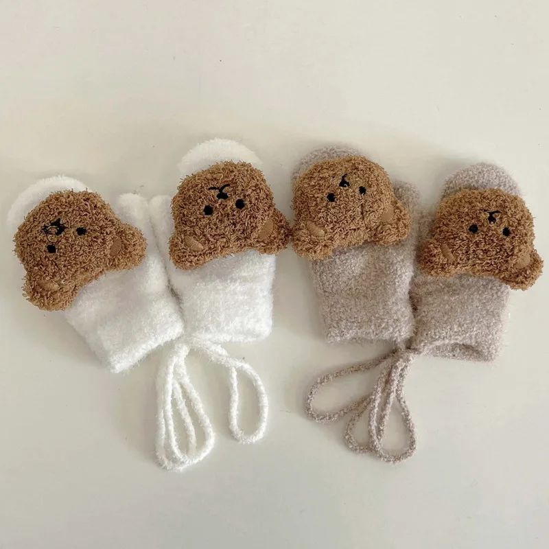 Teething Mitten Baby - Rękawiczki dziecięce zimowe ciepłe dla niemowląt
