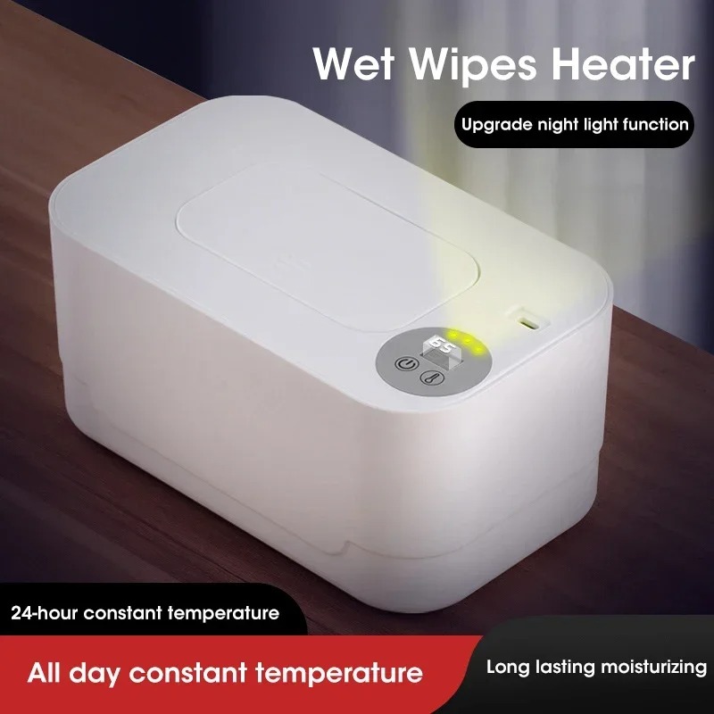Baby Wipe Warmer - Podgrzewacz do chusteczek dla niemowląt, ładowany