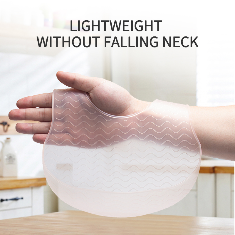 Silicone Baby Bibs - 1 szt. BabySilicone Jelly Bib Ultra
