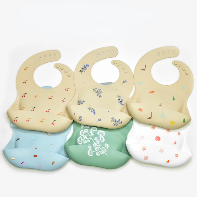 Silicone Baby Bibs - INS śliniaki dla niemowląt bez BPA