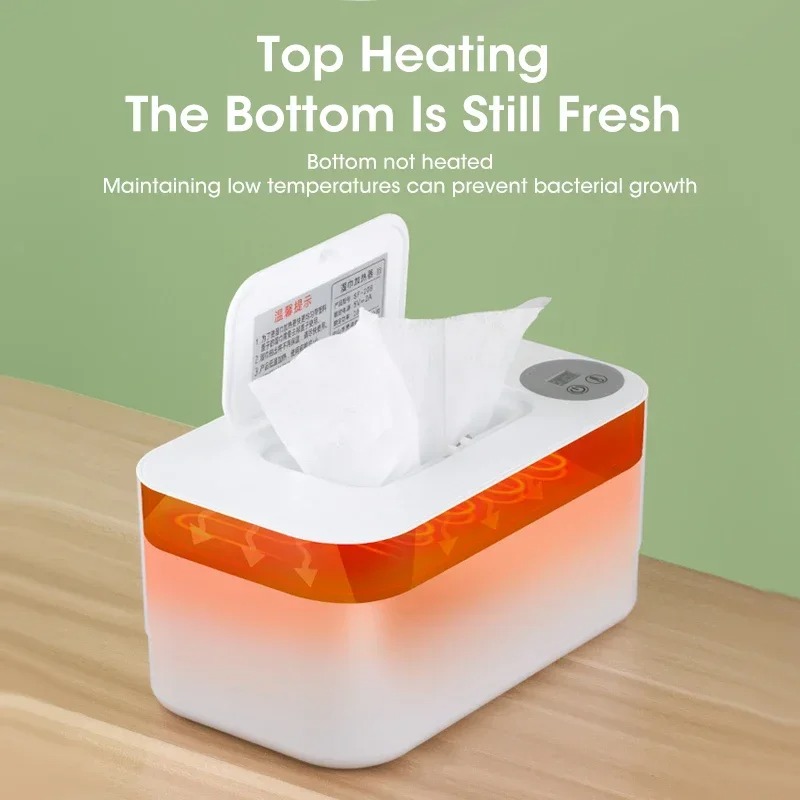 Baby Wipe Warmer - Przenośny, wielofunkcyjny podgrzewacz do chusteczek nawilżanych
