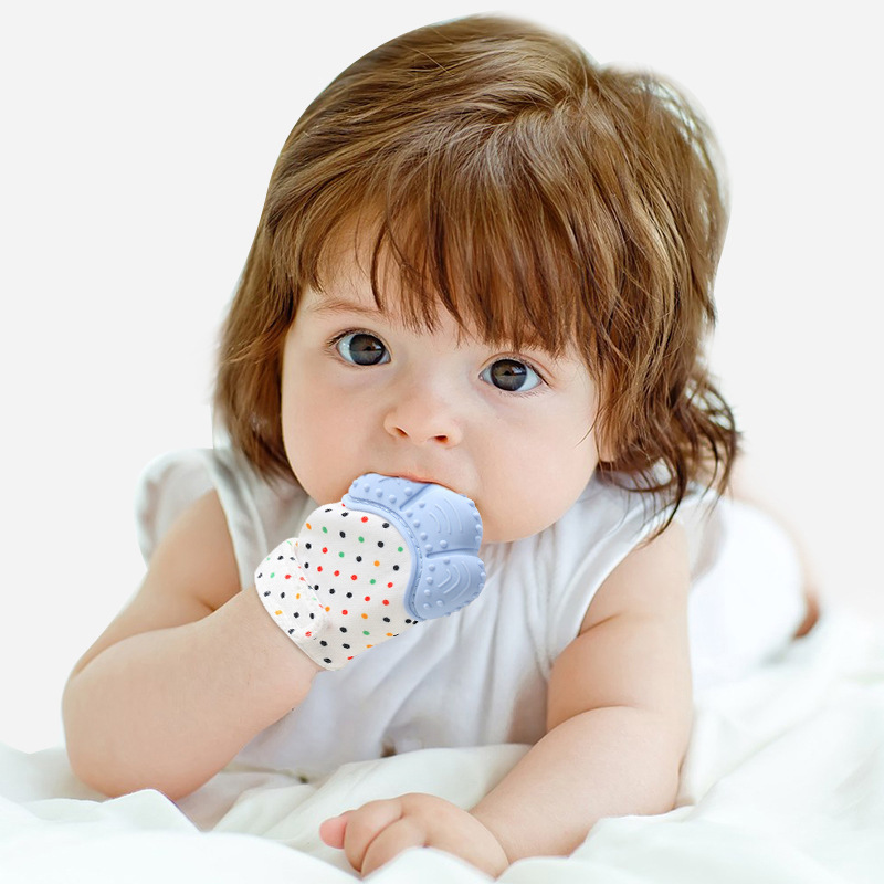 Teething Mitten Baby - Rękawiczki dziecięce z nadrukiem kreskówkowym Rękawiczki