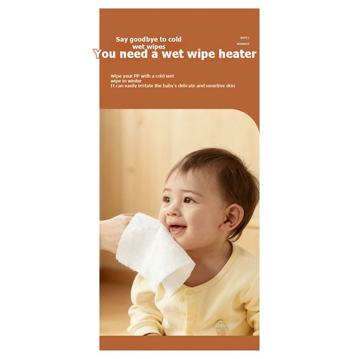 Baby Wipe Warmer - Podgrzewacz do chusteczek dla niemowląt popop,