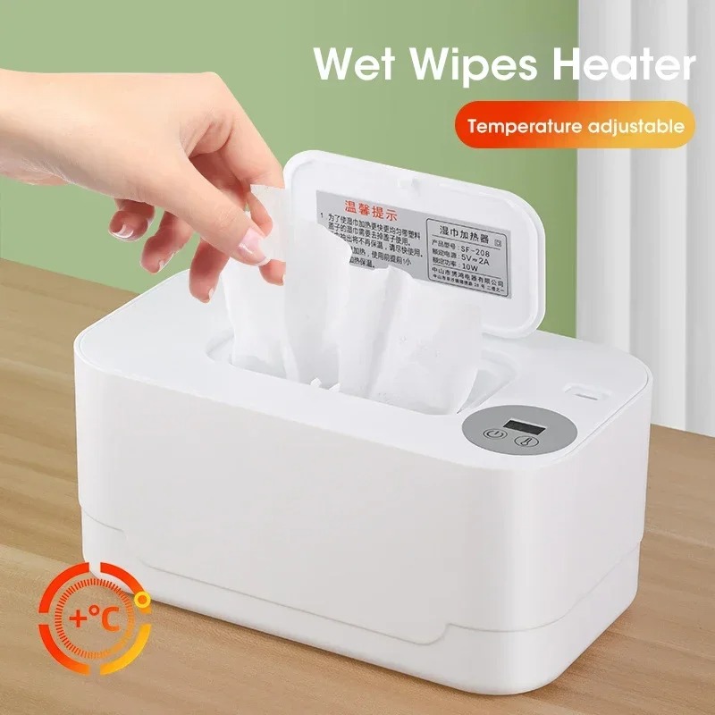 Baby Wipe Warmer - Przenośny Podgrzewacz do Chusteczek dla Niemowląt,