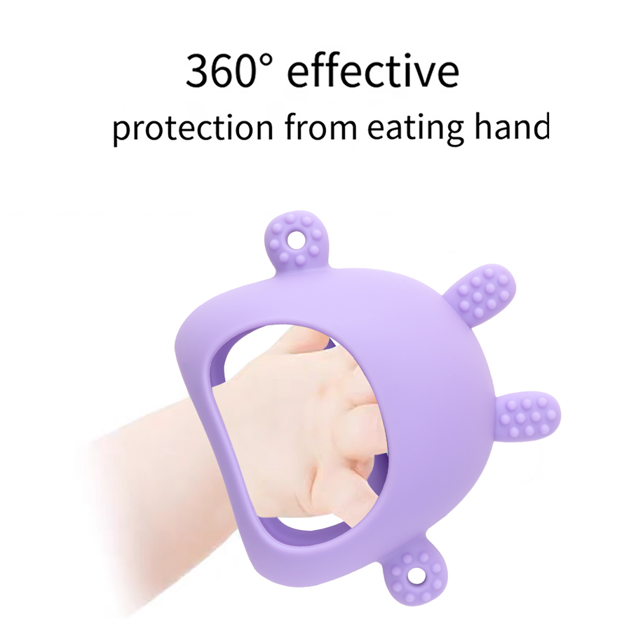 1 szt. Silikonowy gryzak dla n – Teething Mitten Baby recenzja i cena