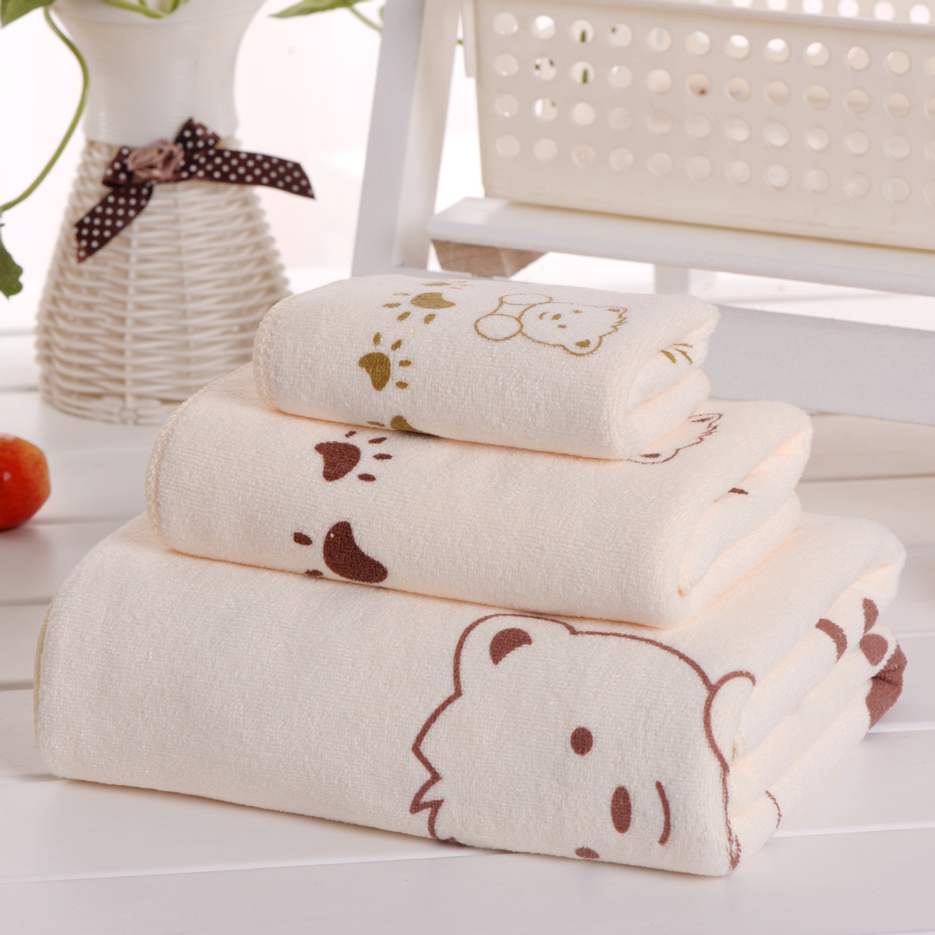 3 szt. ręczników kąpielowych d – Baby Products For Face recenzja i cena