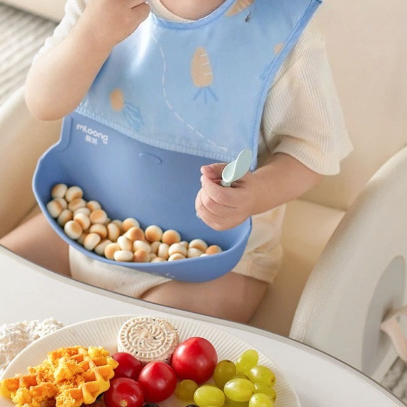 Śliniaki dziecięce wodoodporne – Silicone Baby Bibs recenzja i cena