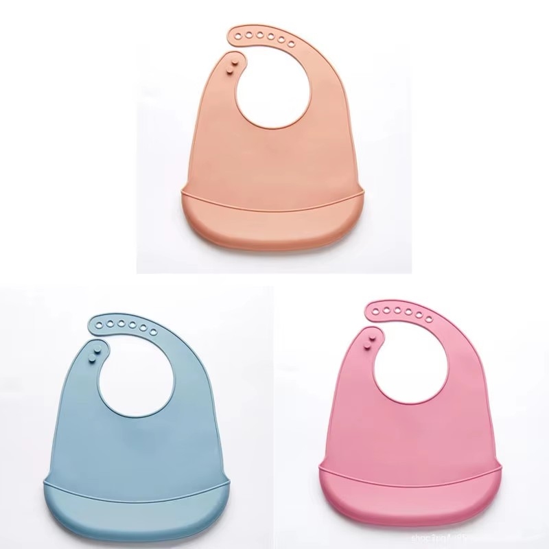 1/3 szt. Śliniak dla niemowląt – Silicone Baby Bibs recenzja i cena