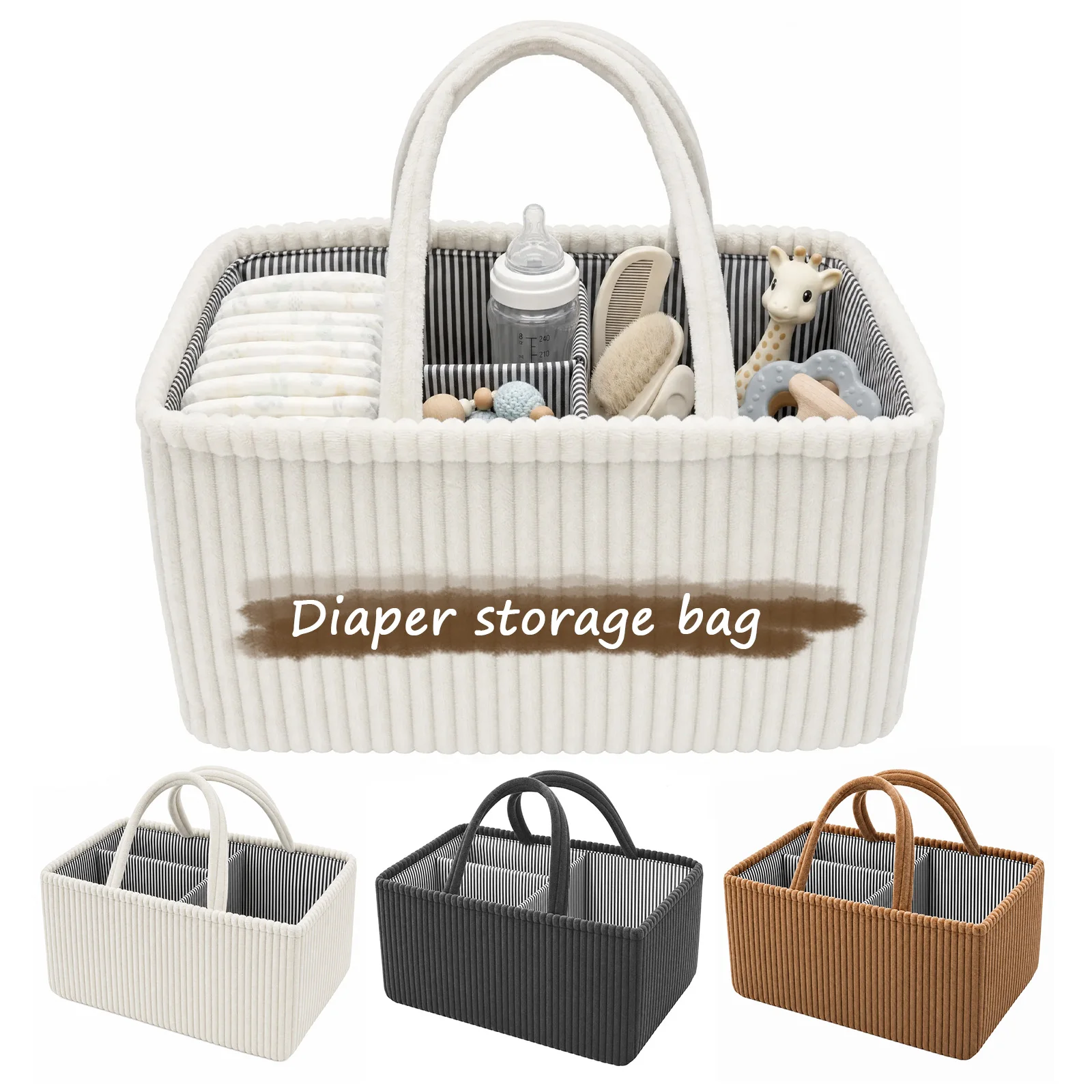 Organizer na pieluchy dla niem – Baby Products Basket recenzja i cena
