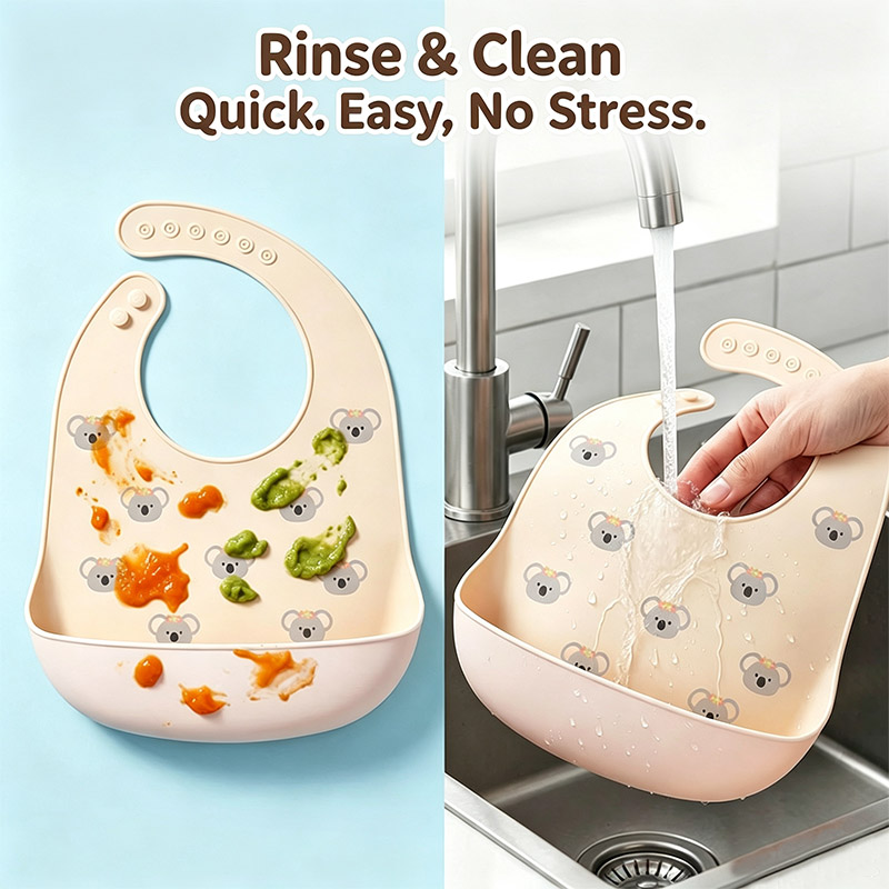 Silikonowy śliniak dla niemowl – Silicone Baby Bibs recenzja i cena