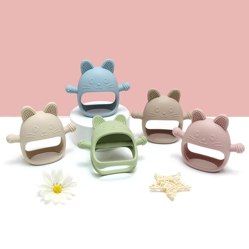 1PC Silikonowe gryzaki dla nie – Teething Mitten Baby recenzja i cena