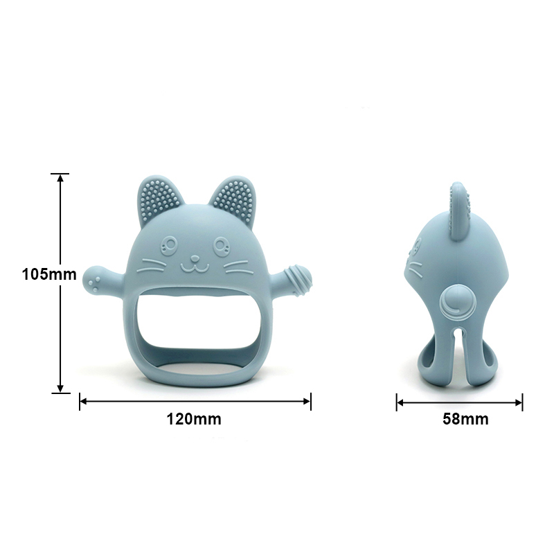 1PC Silikonowe gryzaki dla nie – Teething Mitten Baby recenzja i cena