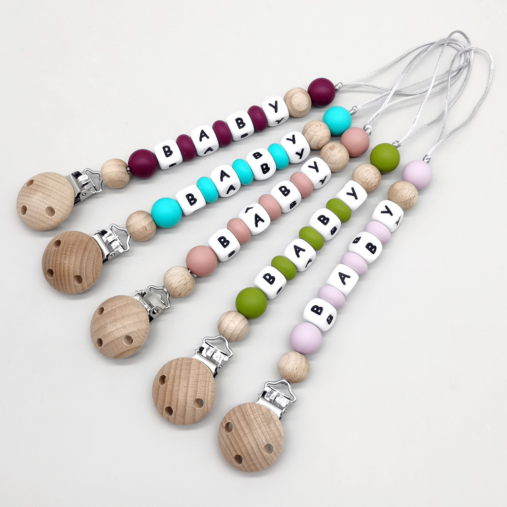 Klipsy do smoczków z imieniem, – Baby Products For Gift recenzja i cena