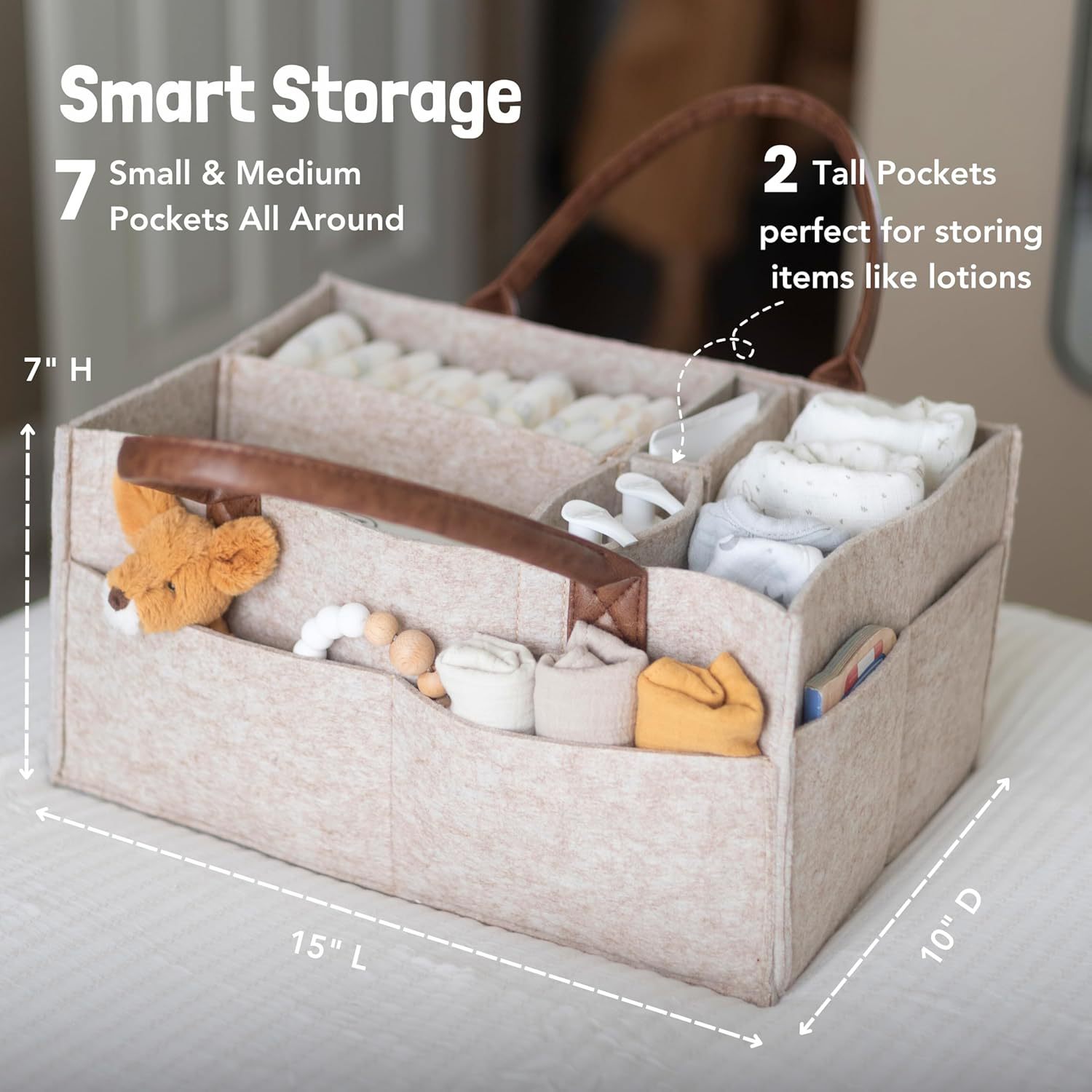 Organizer do pokoju dziecięceg – Baby Products Basket recenzja i cena