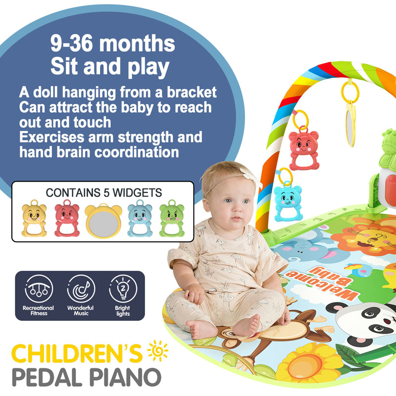 Mata do zabawy dla niemowląt D – Baby Walker Activity recenzja i cena