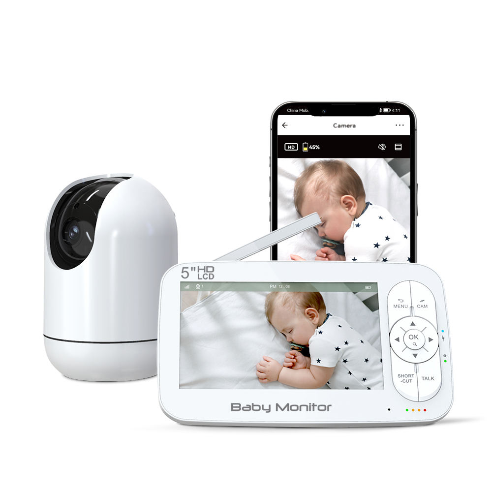 Kamera dla dziecka 5 cali 2MP  – Baby Monitor Sensor recenzja i cena