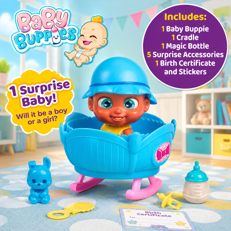 Zestaw Lalka i Kołyska Baby Bu – Baby Products For Face recenzja i cena