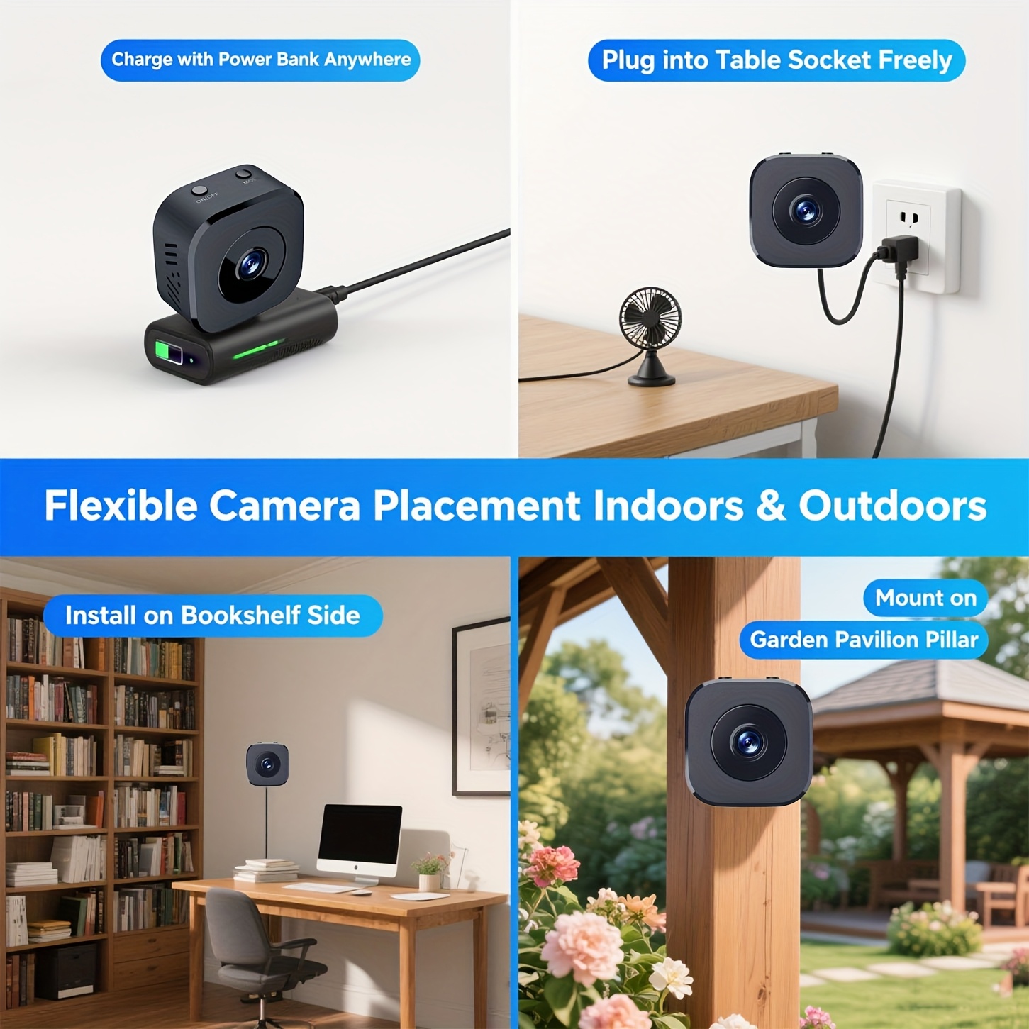 Miniaturowa kamera WiFi HD 108 – Baby Monitor Sensor recenzja i cena