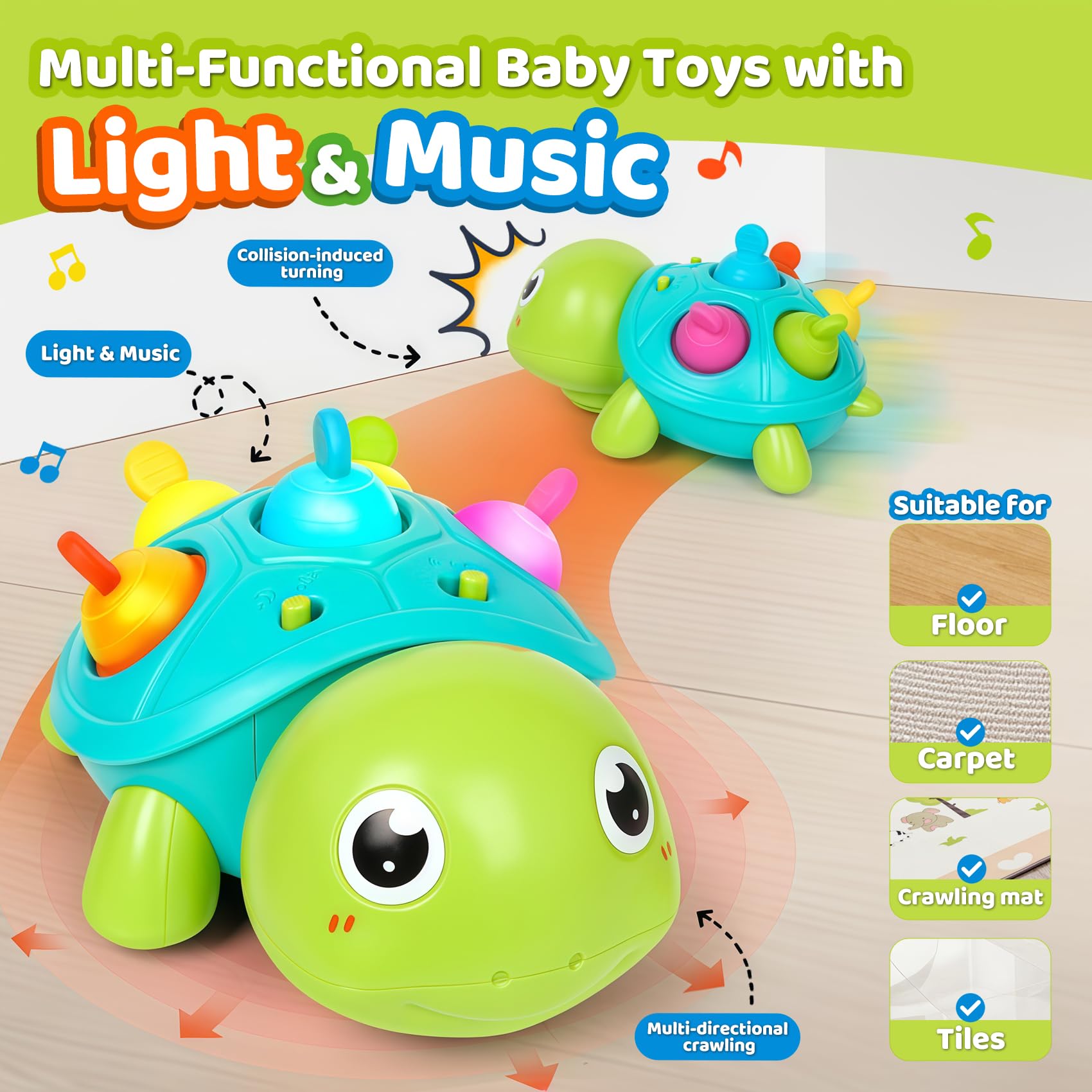 Muzyczna zabawka dla niemowląt – Baby Walker Activity recenzja i cena