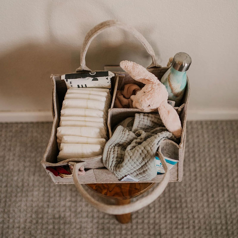 Pojemnik na pieluchy - pojemni – Baby Products Basket recenzja i cena
