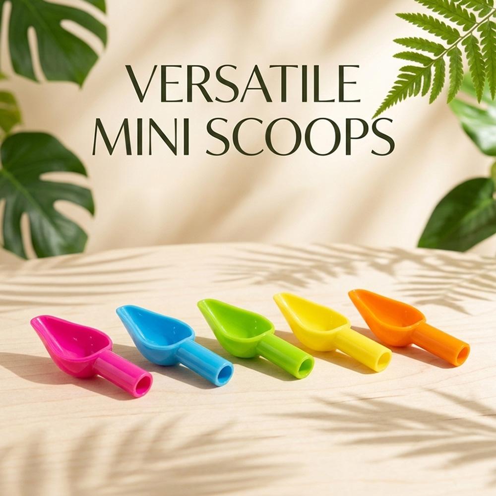 Mini kolorowe plastikowe łyżec – Baby Products Useful recenzja i cena