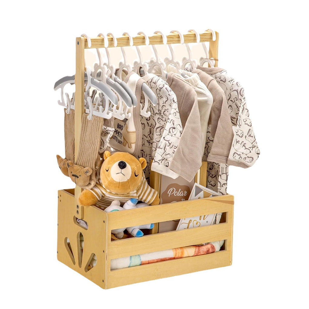 2025 Duży drewniany kosz do pr – Baby Products Basket recenzja i cena