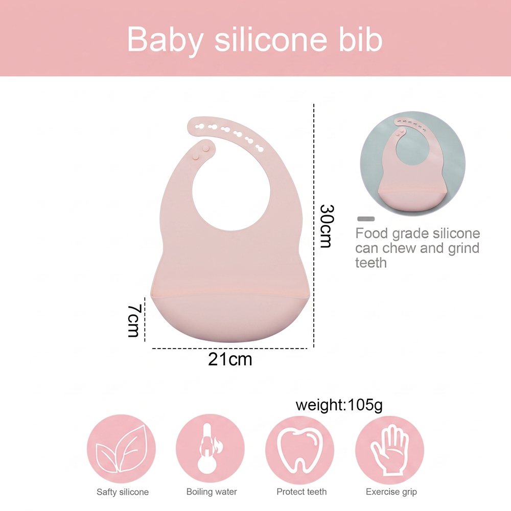 1 szt. Regulowany silikonowy ś – Silicone Baby Bibs recenzja i cena